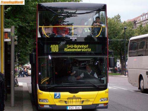 Deutschland: 100_1577 / Doppelstockbus Linie 100 (S+U Zoologischer Garten <> S+U Alexanderplatz)