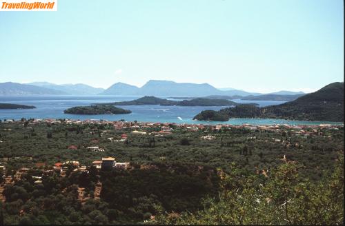 Griechenland: Aussicht über Nidri1 / 