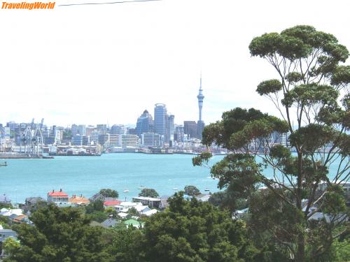 Neuseeland: nz40 / Skyline von Auckland