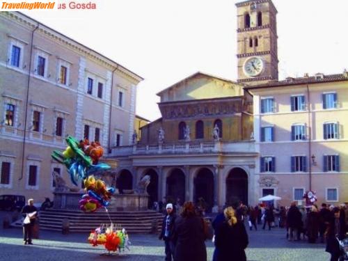 Italien: ©jd310073 / uralt: Kirche St.Maria in Trastevere