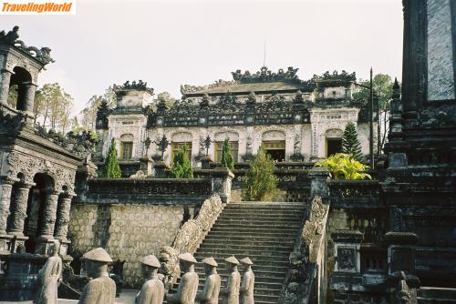 Vietnam: Vietnamurlaub Bilder Heiko und Sandra 358 / Kaisergrab von Khai Dinh (Kaiser von 1916-1925), Hué