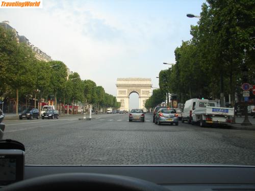 Frankreich: DSC01657 / Dank meinem Navi leider nicht an Paris vorbei sondern mitten durch, danke nochmal :-(((