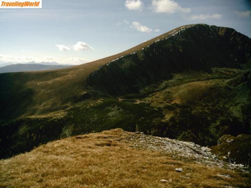 sterreich: SUNP0109 / Ausblick vom kleinen auf den großen Rosennock