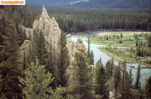 Kanada: KAN 122 Hoodoos / Hoodoos bei Banff