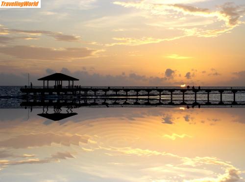 Malediven: MLE Herbst 2007 25 Mirror / Thats was a dream to sit at the bungalow in front the beach and only enjoy!!!