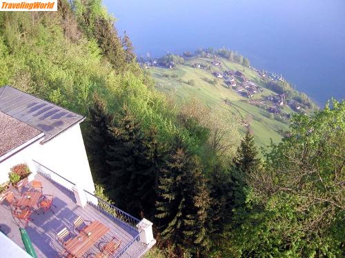 Schweiz: Bürgenstock 029-1 / Blick vom Bürgenstock auf den Vierwaldstättersee