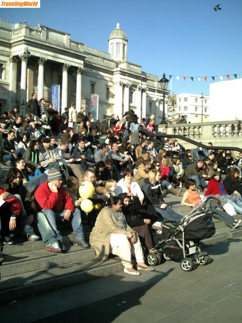 Grobritannien: london platz menschen3 / 