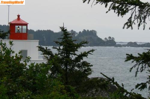 Kanada: vancouverisland8 / Der Leuchtturm in Ucluelet.