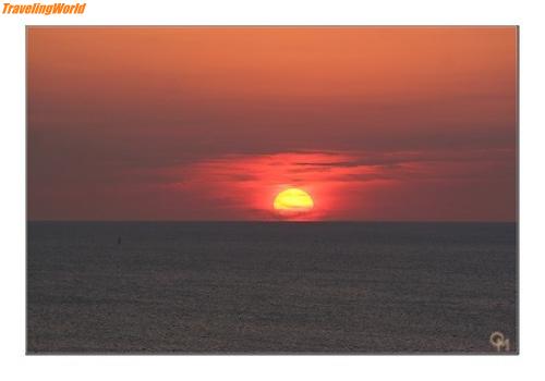 Frankreich: Bonifacio-3 / Sonnenuntergang bei Bonifacio