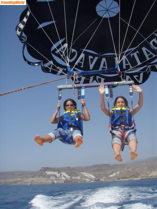 Spanien: Parasailing Puerto Rico 001 / 