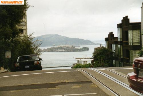 USA: File0333 / Blick auf die Gefängnisinsel Alcatraz