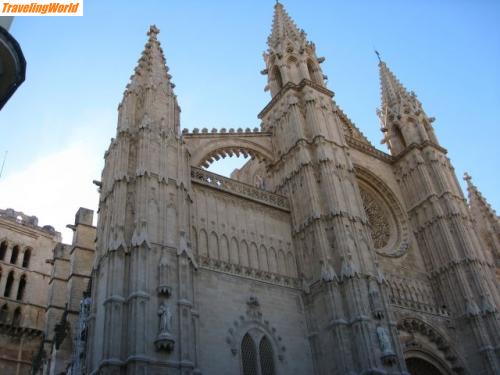 Spanien: Mall. Feb.09 239 / Frontfassade der kathdrale von Palma