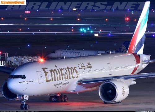 Malaysia: emirates03 / Unser Flieger nach Bagkok