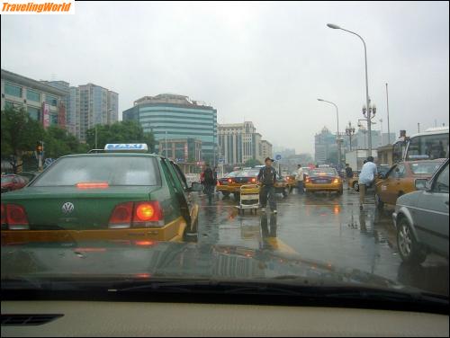 China: 02 a5 Hauptstrasse in Peking / 