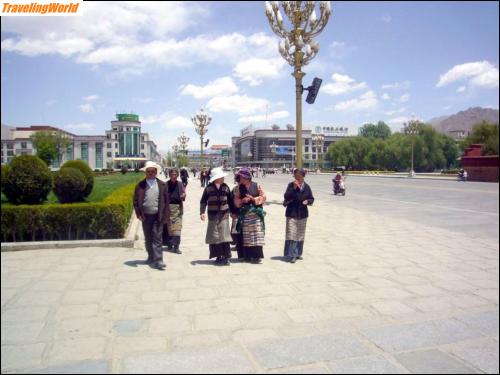 China: 10 l3 Am Potala Palast / 