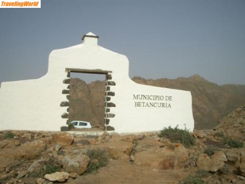 Spanien: Fuerteventura 03.07 088 / Gemarkungsgrenze