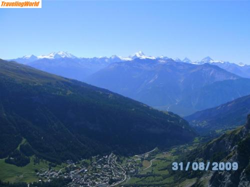 Schweiz: 07.Leukerbad / Leukerbad im tiefe