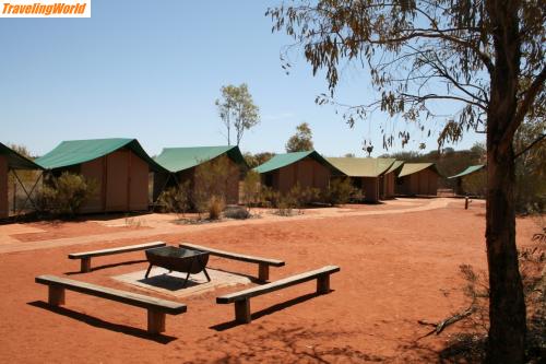 Australien: Yulara Camp 30.10.2009 / Yulara Camp 30.10.2009