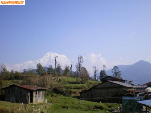 Nepal: IMGP0047 (FILEminimizer) / Annapurna Süd (7219m) von Landruk