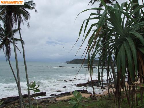 Sri Lanka: DSCF1164 / Reisestop zwischen Galle und Matara mit Bilderbuchblick