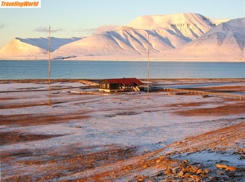 Norwegen: IMG_4262 autumn evening snow 500x372 / Longyearbyen Camping Ende September mit erstem Neuschnee