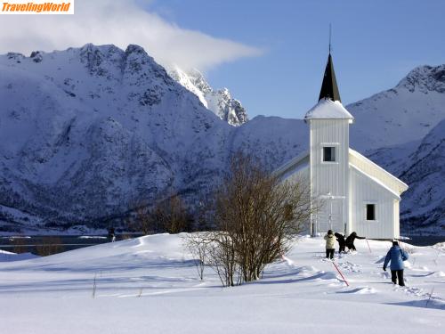 Norwegen: 276-R-Lofoten / unberührte Schneelandschaften auf den Lofoten