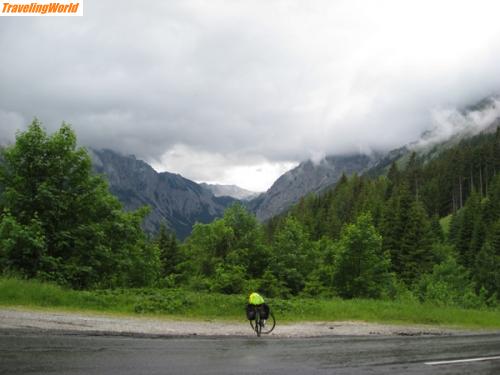 Russland: IMG_4313 / Der Seeberg, mein diesmaliger Hausberg - bei Regen!